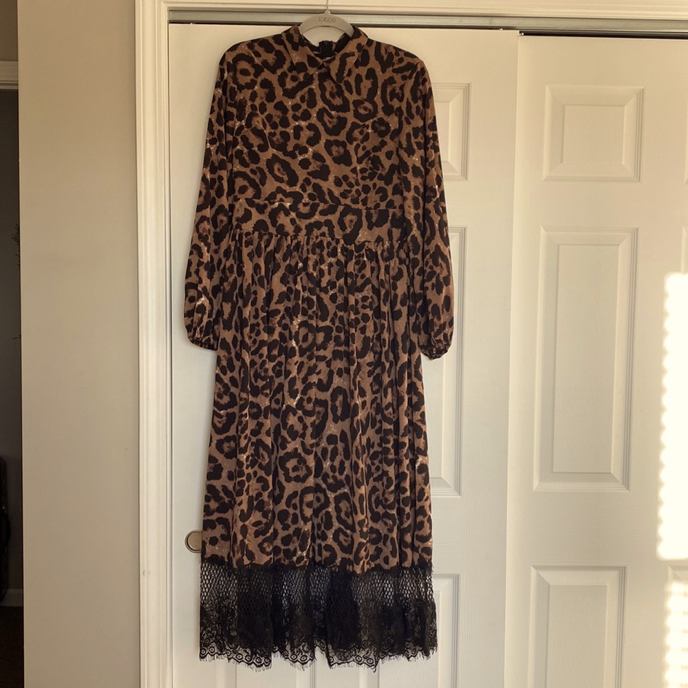 Leopard Shein Dress